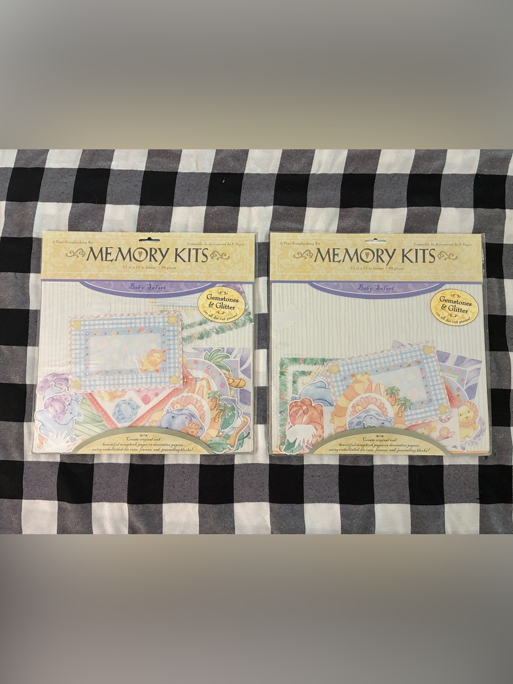 Memory Kits Baby Safari Scrapbook Kits